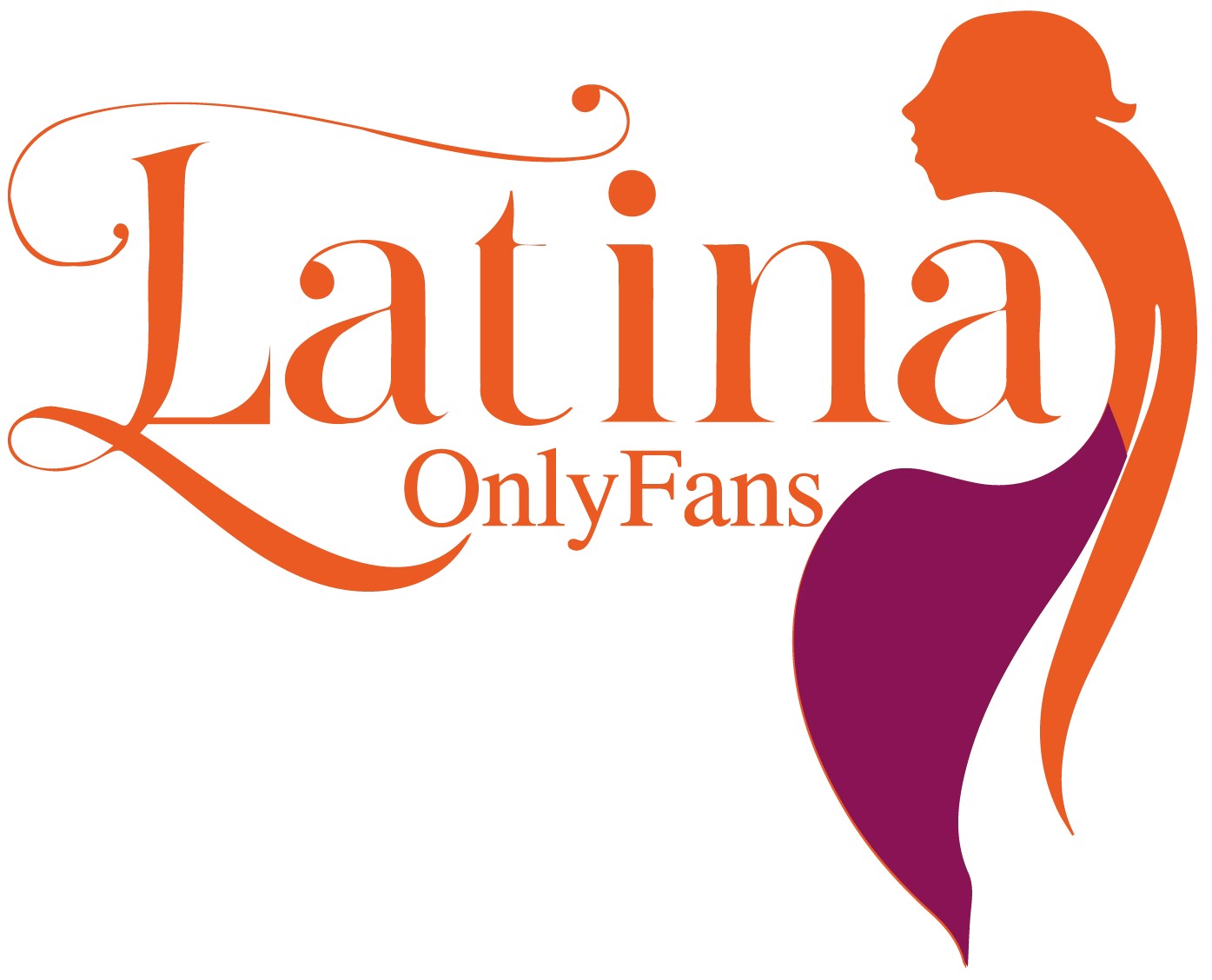 Logo only fans latina